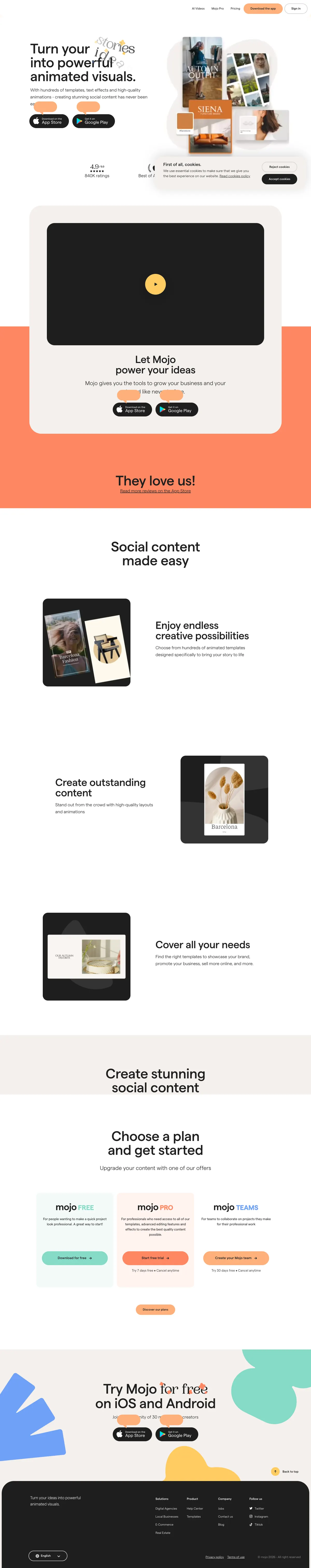 Mojo App