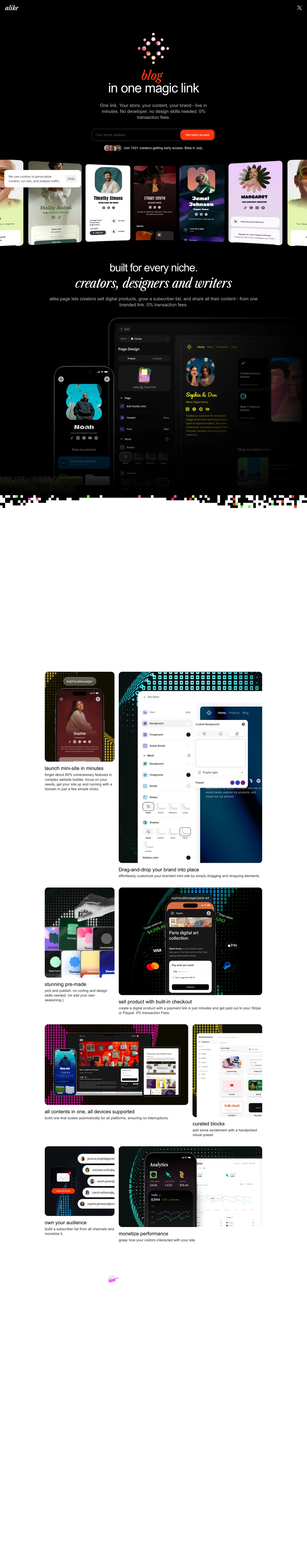 Alike Page