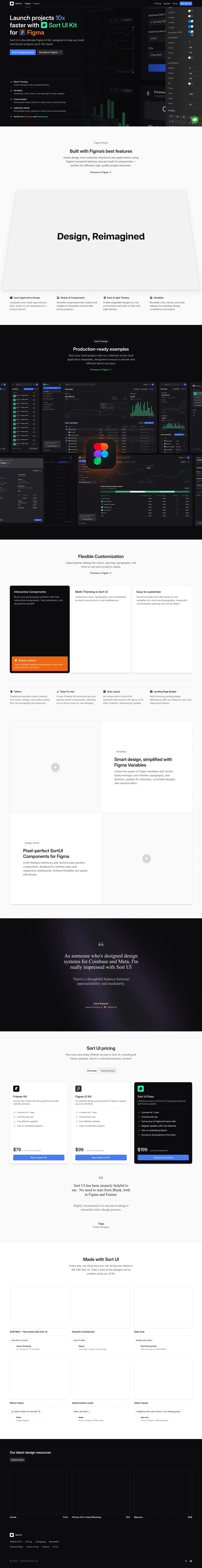 Sort UI